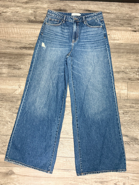 HIDDEN WIDE LEG JEAN (org$88)