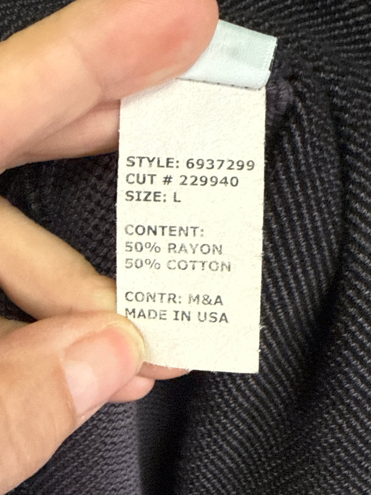 CUT LOOSE RAW HEM LONG SLEEVE