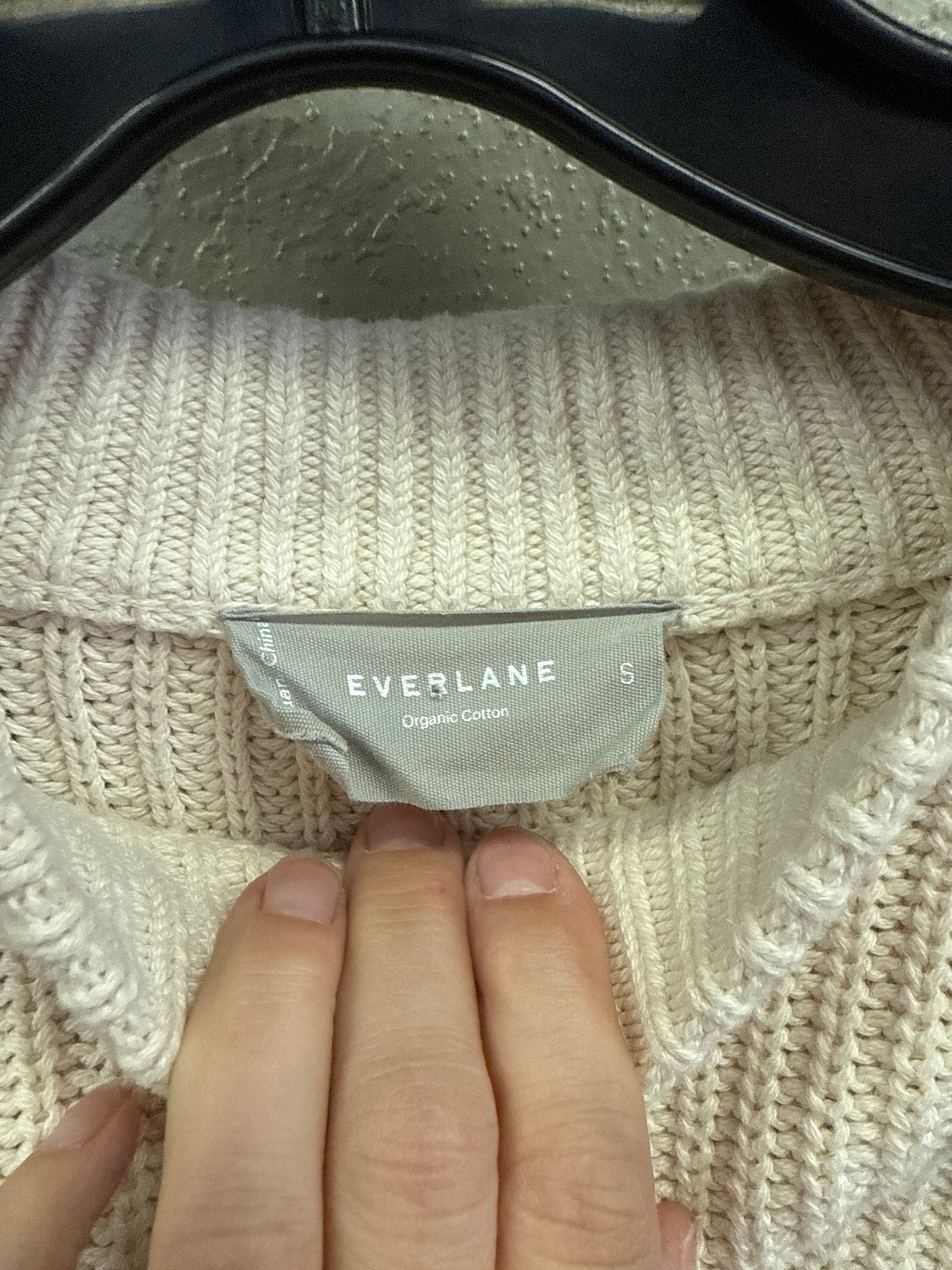 EVERLANE CHUNKY KNIT SWEATER