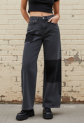 BDG PATCHWORK WIDE LEG JEAN (org$80)