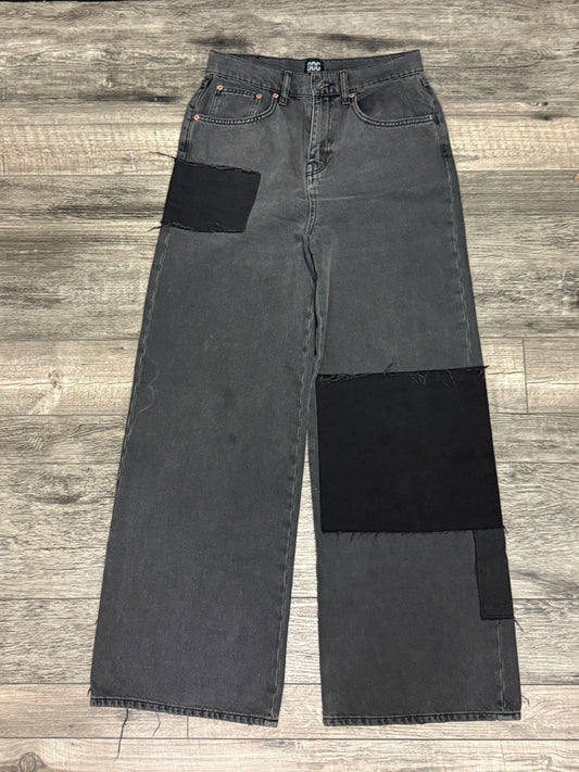 BDG PATCHWORK WIDE LEG JEAN (org$80)
