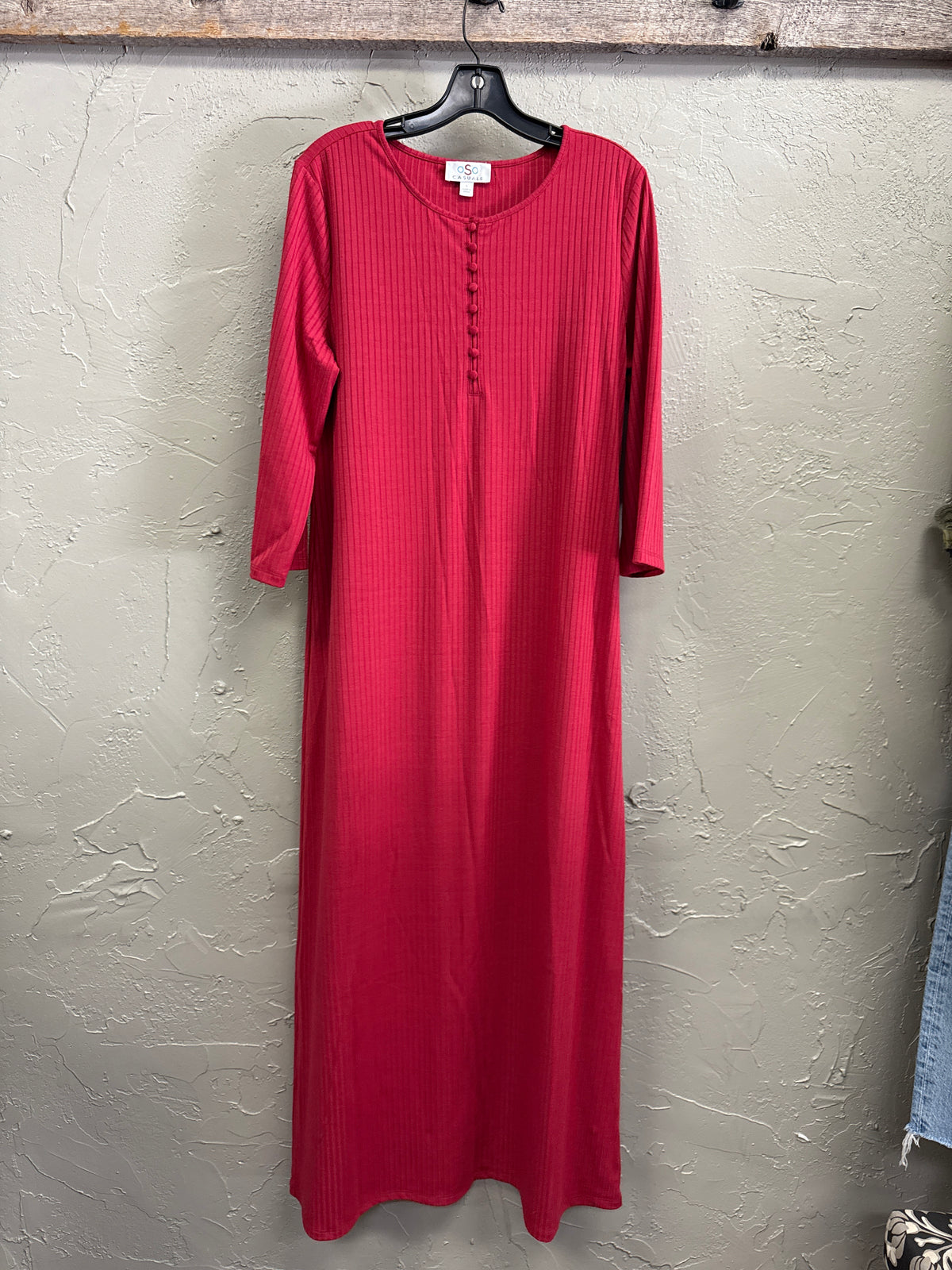 NWOT oSo Maxi Dress