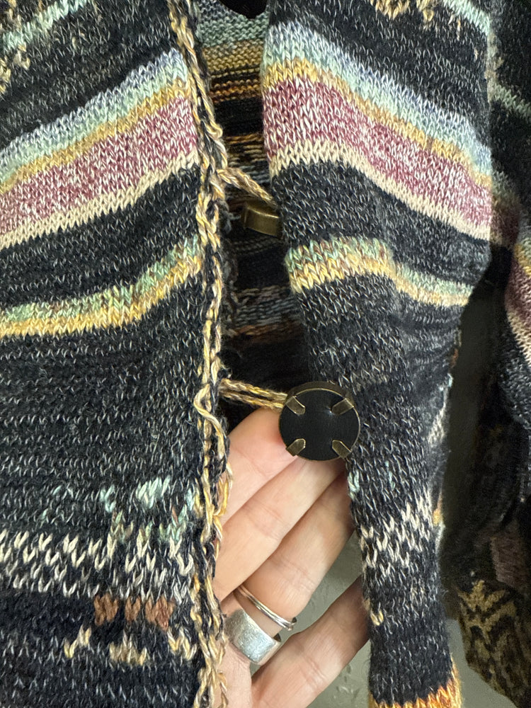 FREE PEOPLE BELL SLEEVE CROP CARDI (org$148)