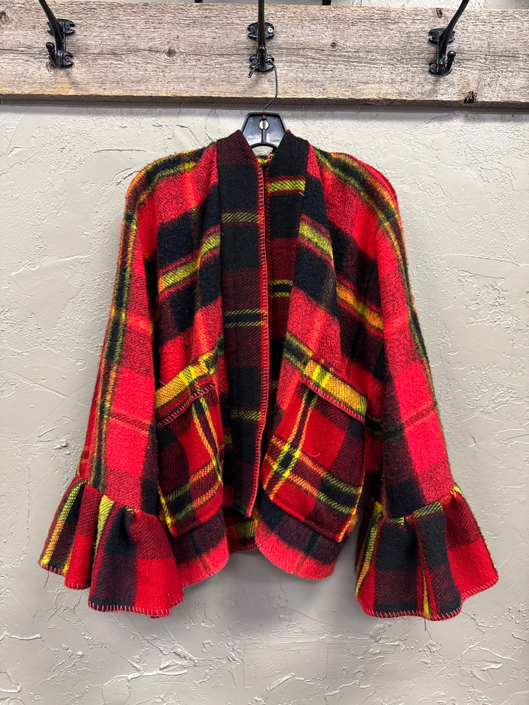 REMADE VTG BLANKET JACKET