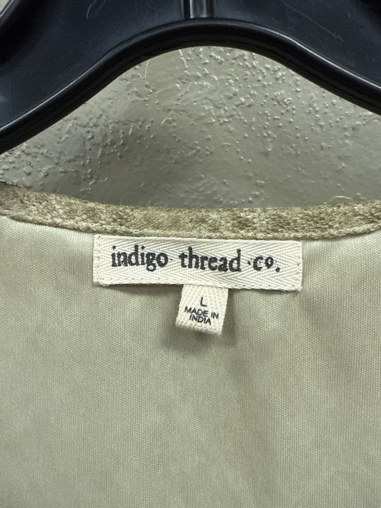 NWOT INDIGO THREAD TUNIC TOP