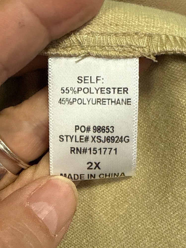 NWT GILLI VEGAN LEATHER SHACKET