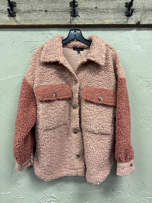 NWT BLU PEPPER SHERPA SHACKET