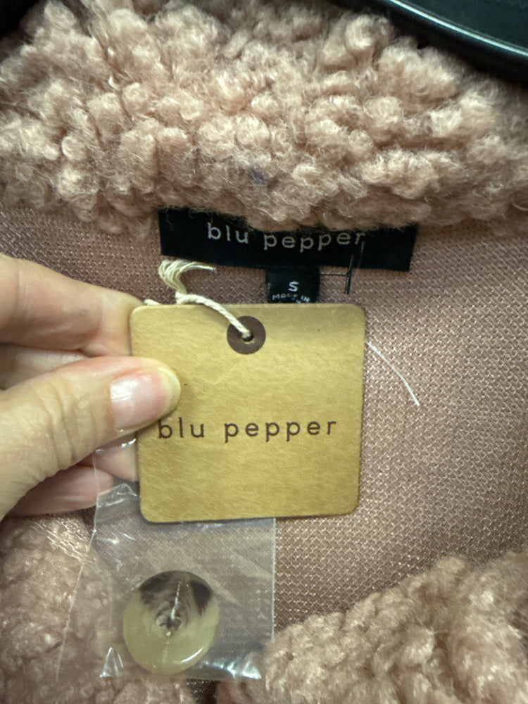 NWT BLU PEPPER SHERPA SHACKET