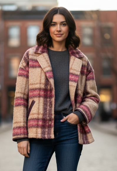 FAUX FUR BOUCHE JACKET