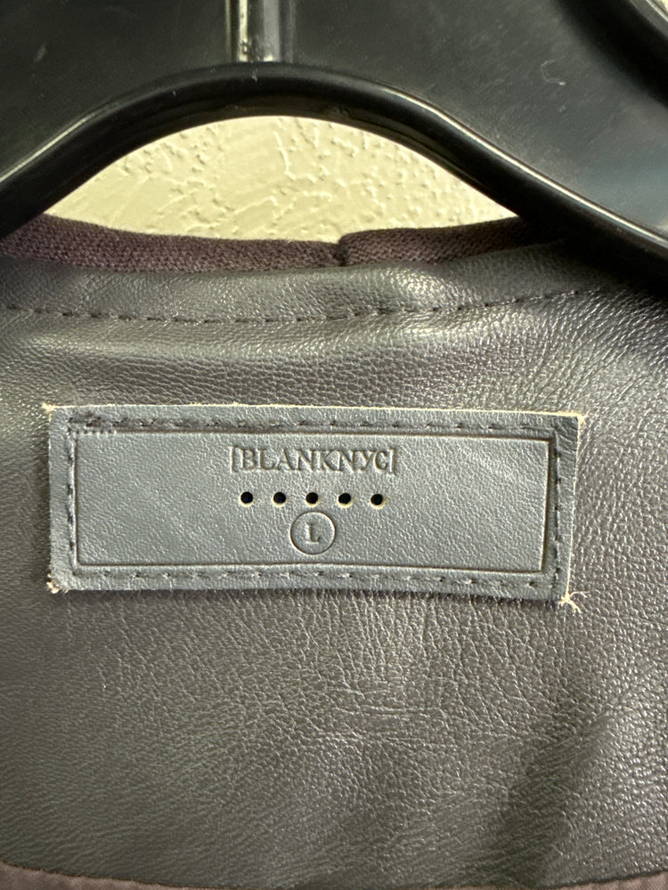 [BLANKNYC] DRAPE FRONT JACKET