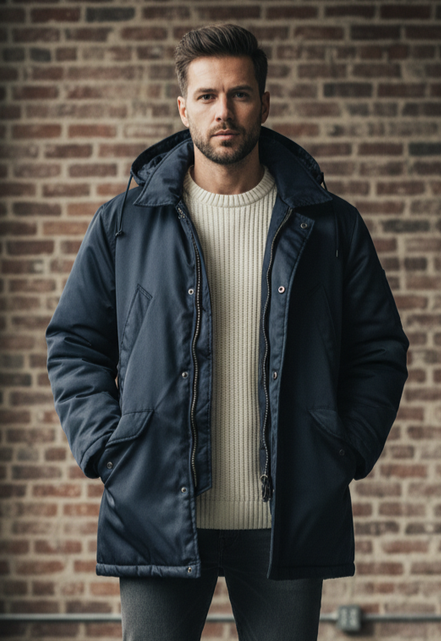 VTG SPIEWAK HEAVY QUILT LINED COAT