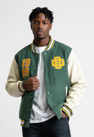 PACKERS 1919 VARSITY JACKET (org$180)