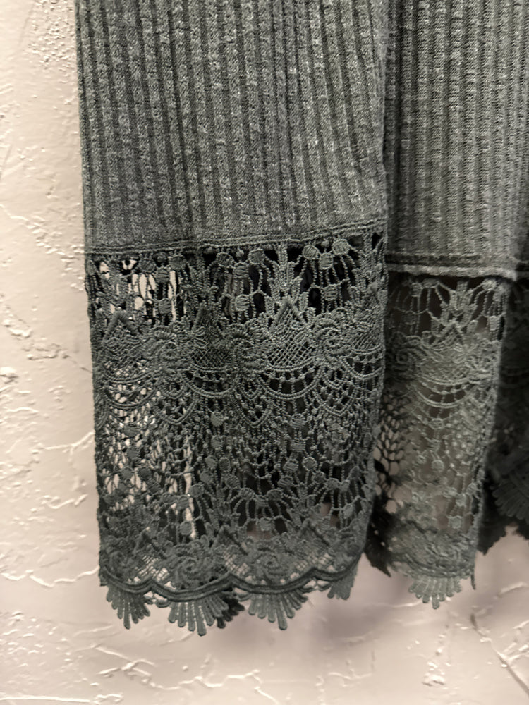 AUGUST SILK RIBBED VEST