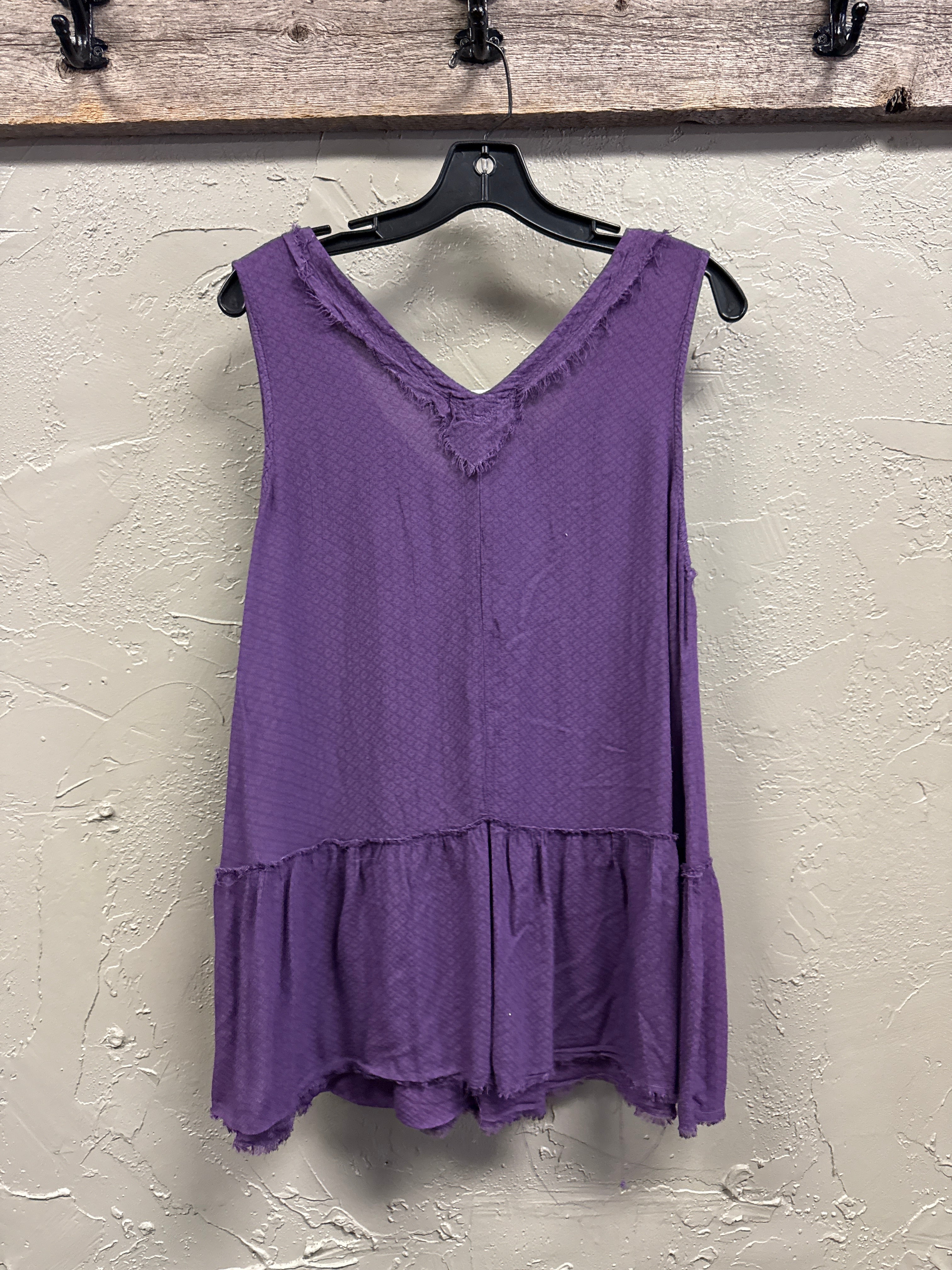 Indigo Thread Sleeveless Top