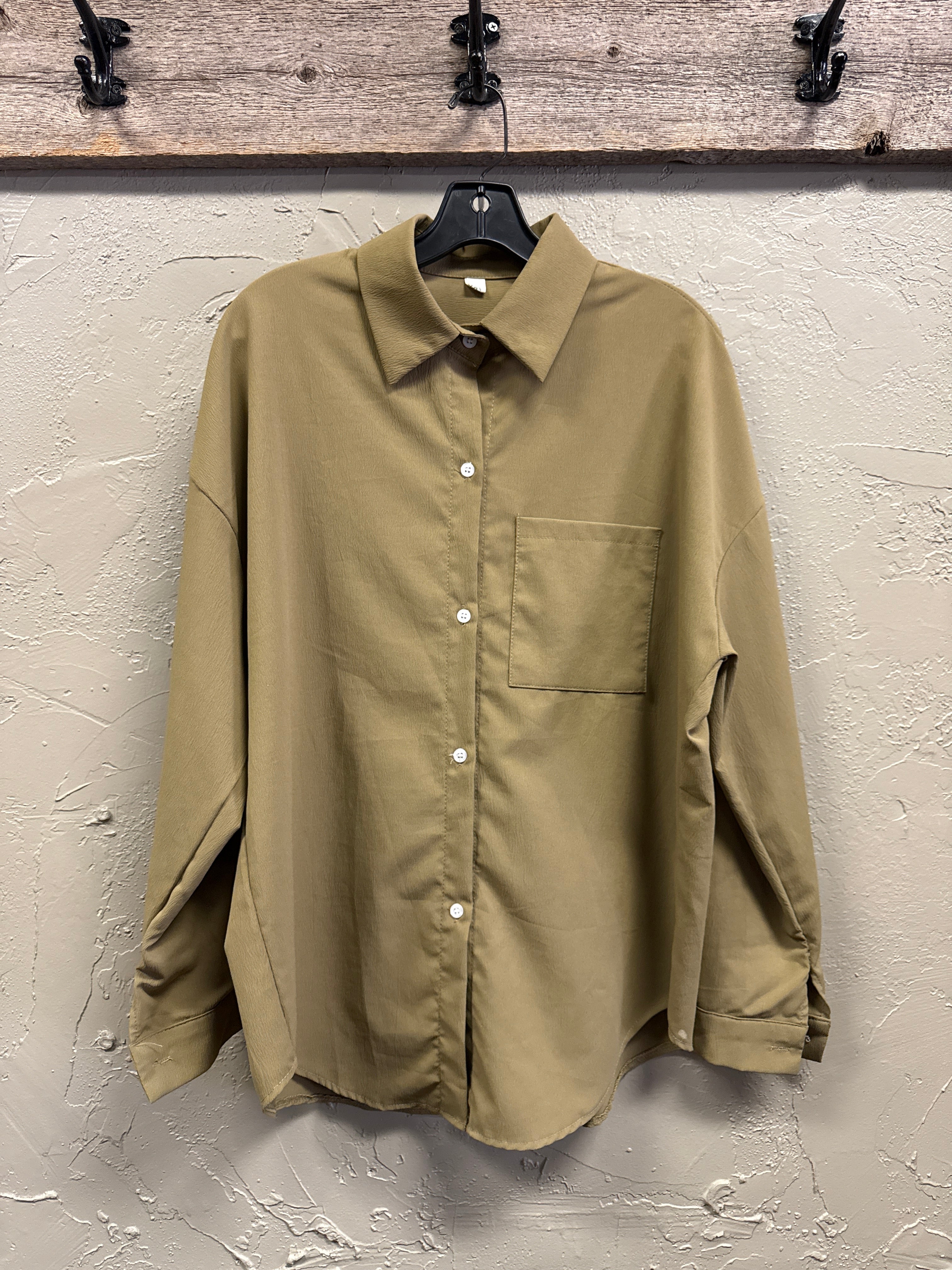 Oversized Button Up Shirt