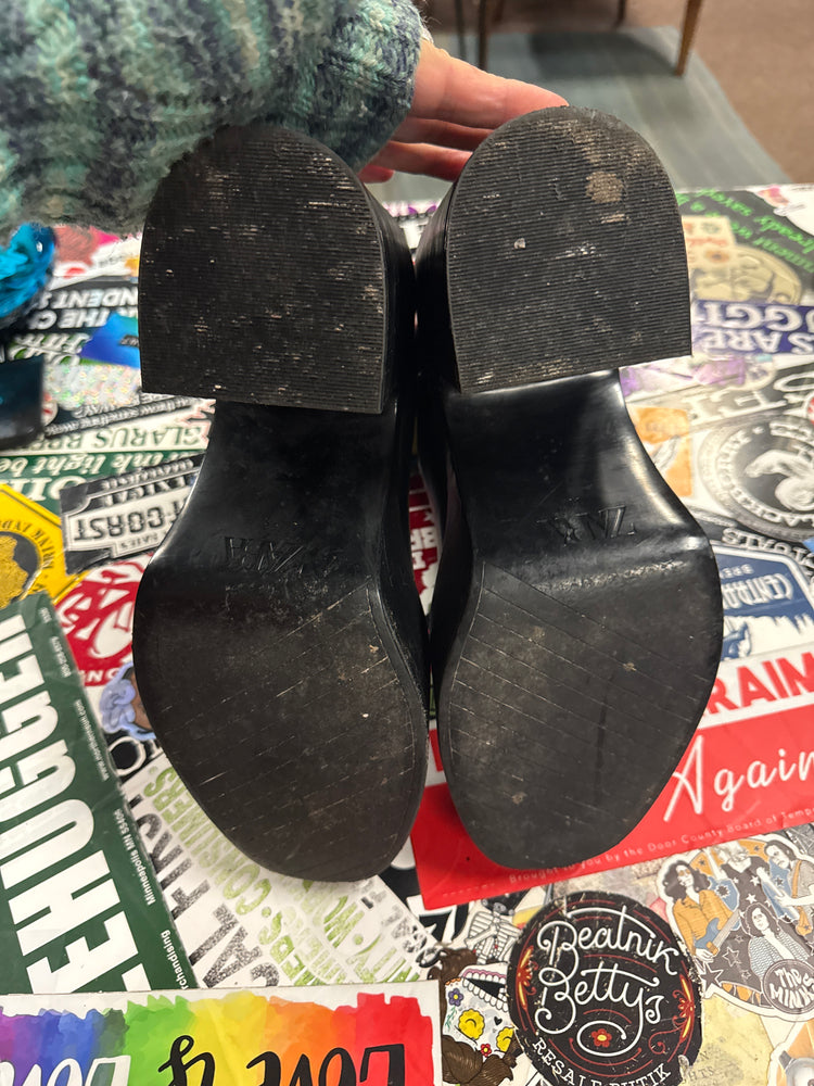 ZARA CHUNKY PLATFORM BOOTS