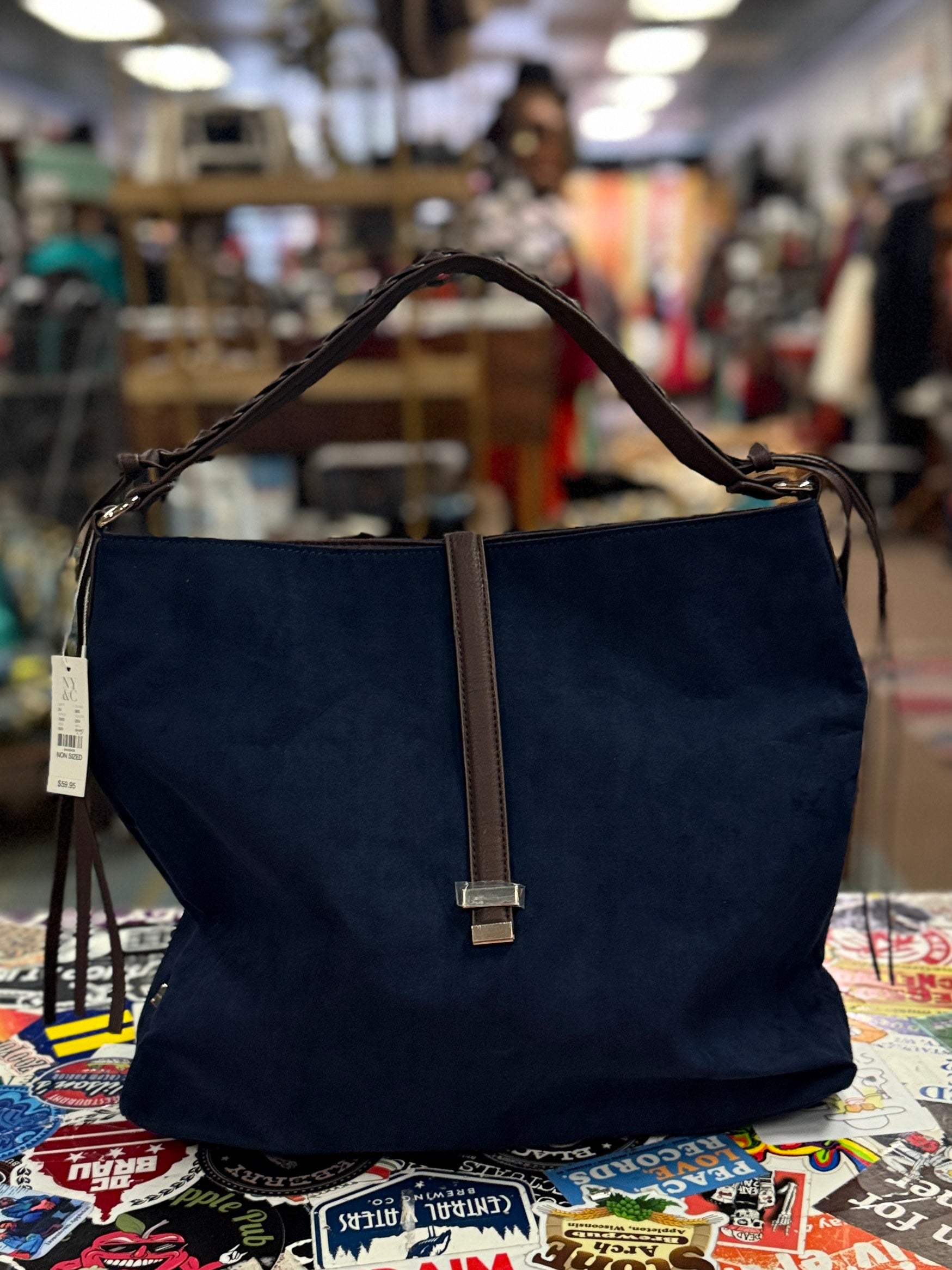*NWT NY&CO Vegan Suede Bag (org$60)