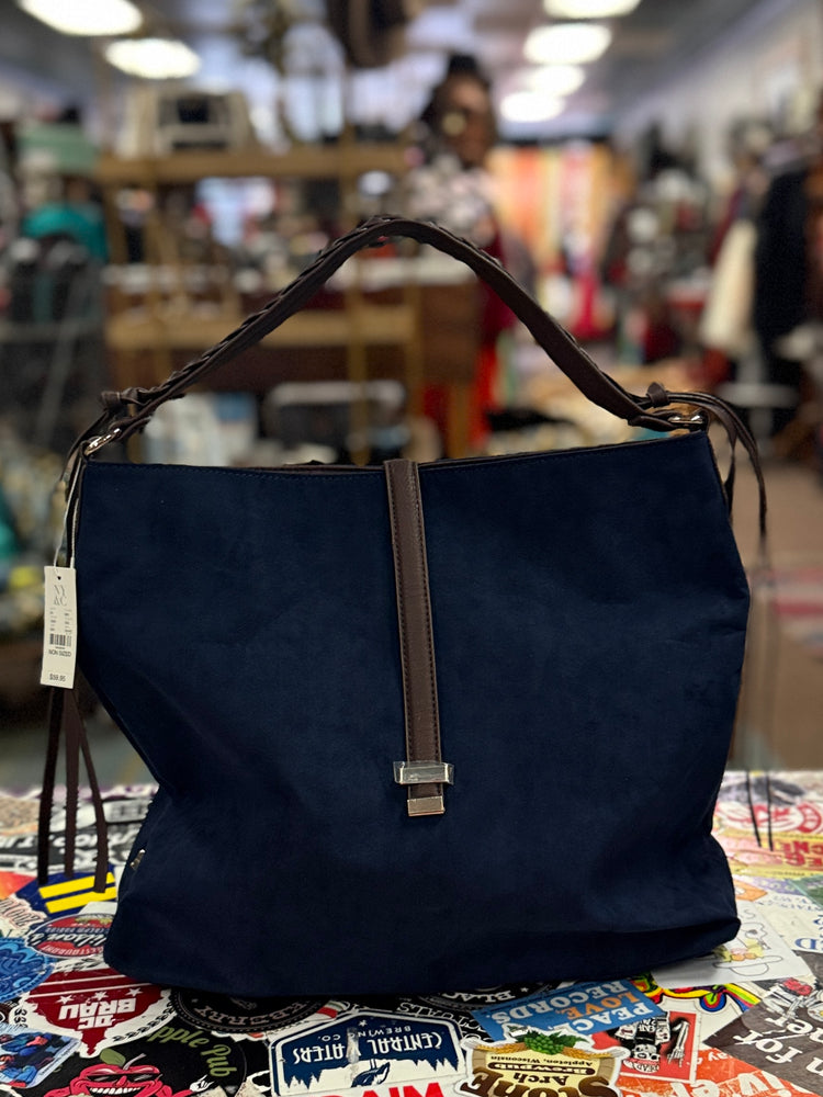 NWT NY&CO VEGAN SUEDE BAG (org$60)