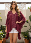 XCVI LIGHTWEIGHT PONCHO (org$98)
