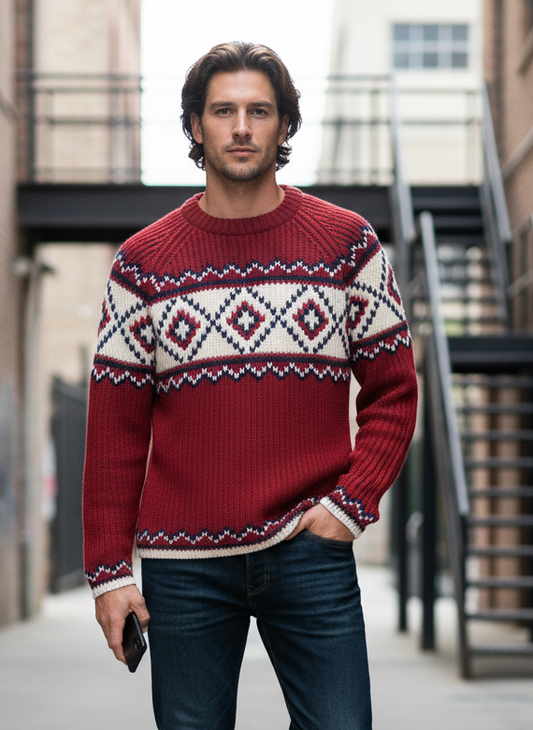 VTG ABERCROMBIE WOOL SWEATER