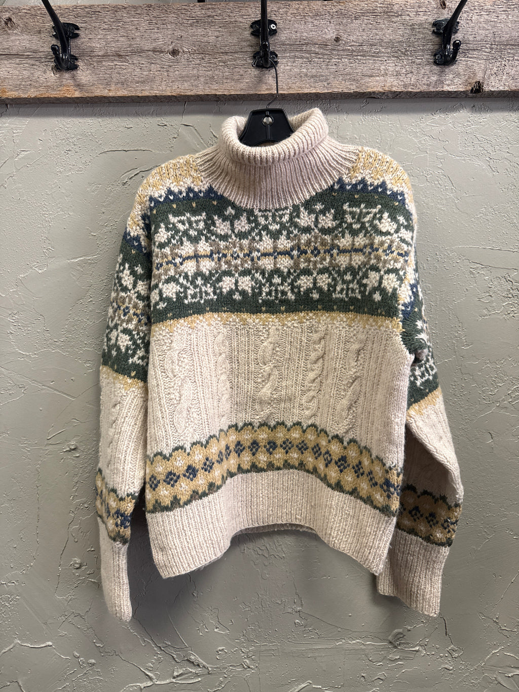 VTG AMERICAN EAGLE WOOL SWEATER