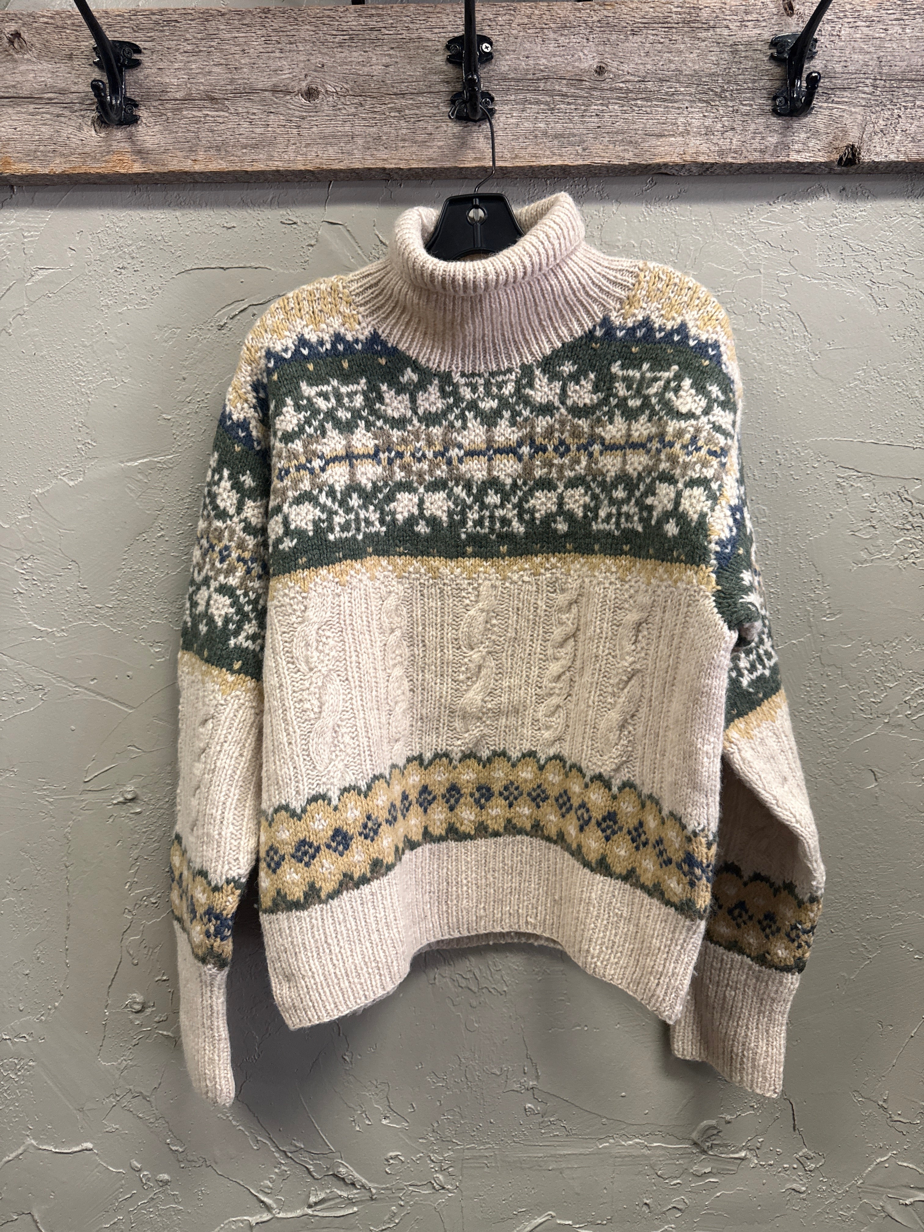 VTG AMERICAN EAGLE WOOL SWEATER