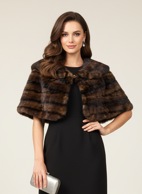 VTG MORTONS FUR CAPELET