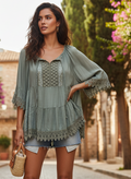 TEMPO PARIS TIERED TOP