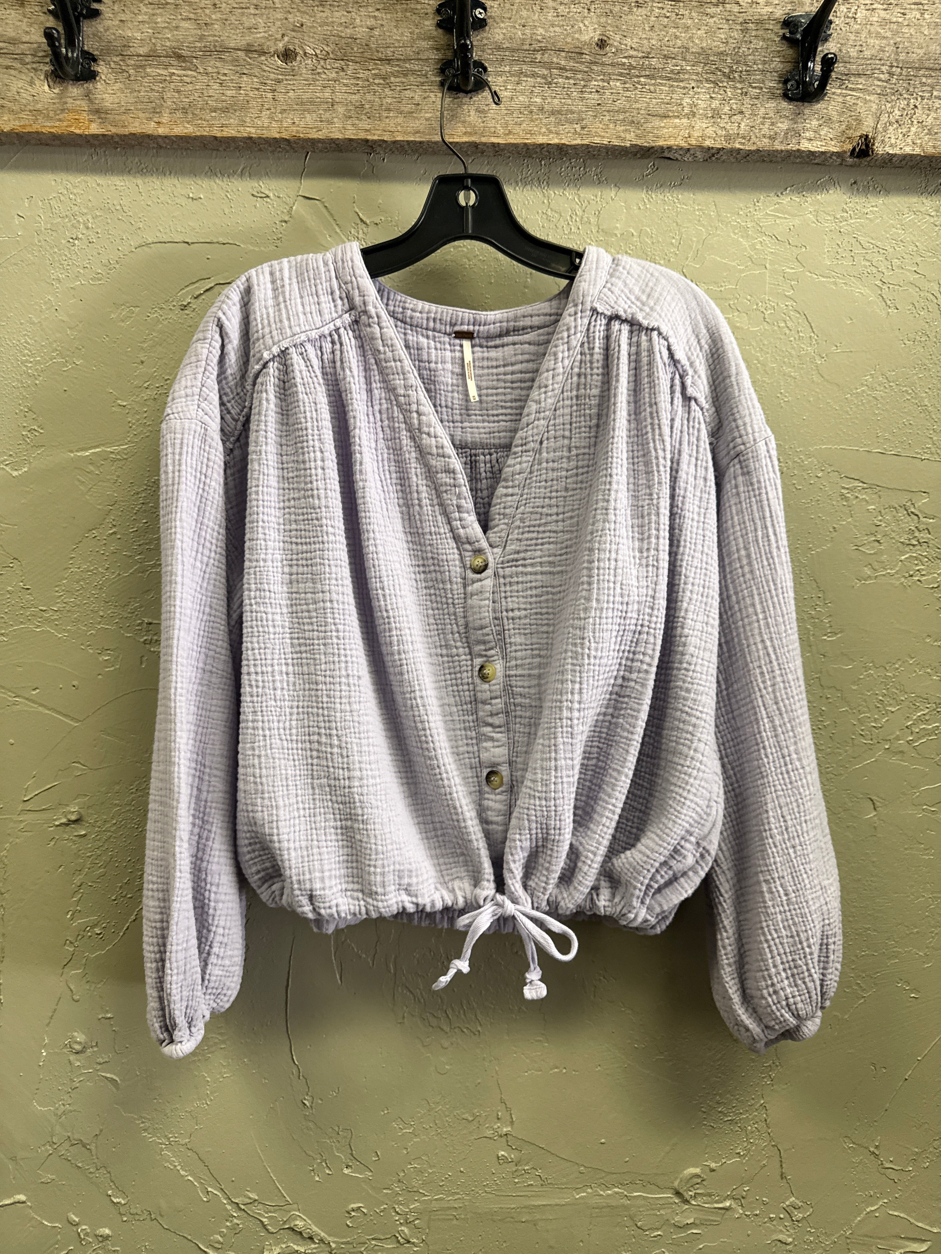 Free People Cotton Gauze Top (org$98)