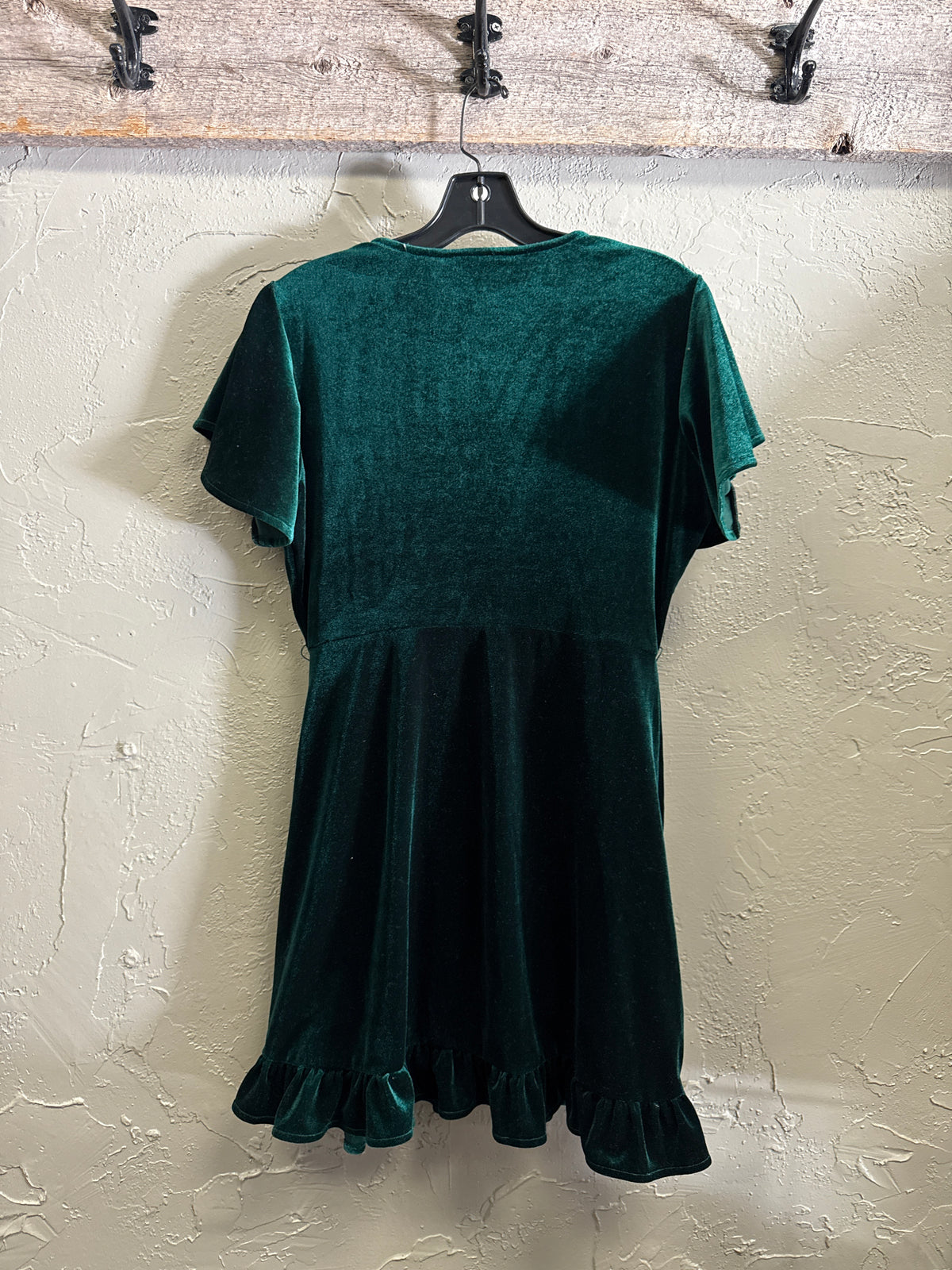 Jack Velvet Faux Wrap Dress (org$88)
