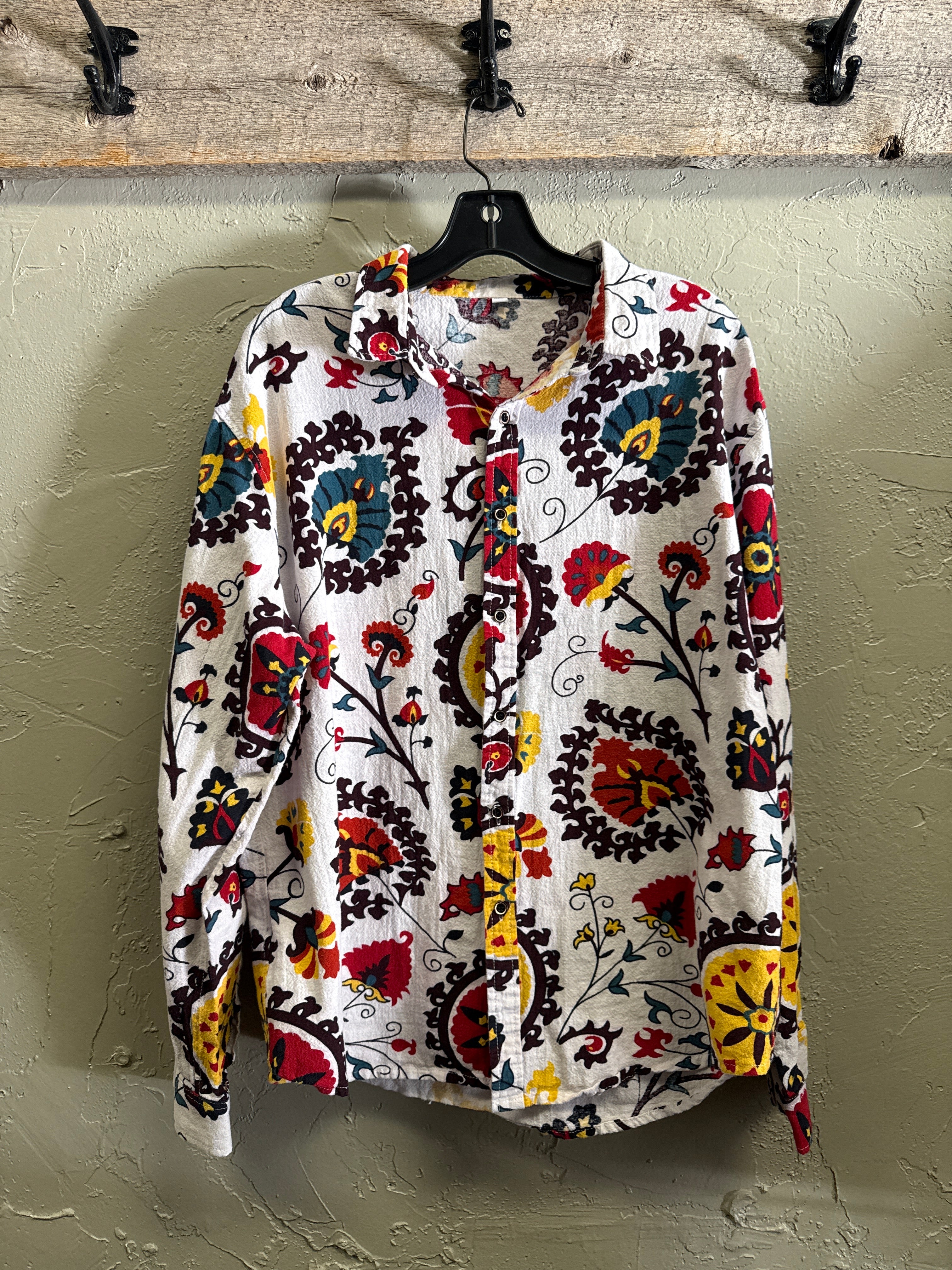 COTTON PAISLEY SHIRT