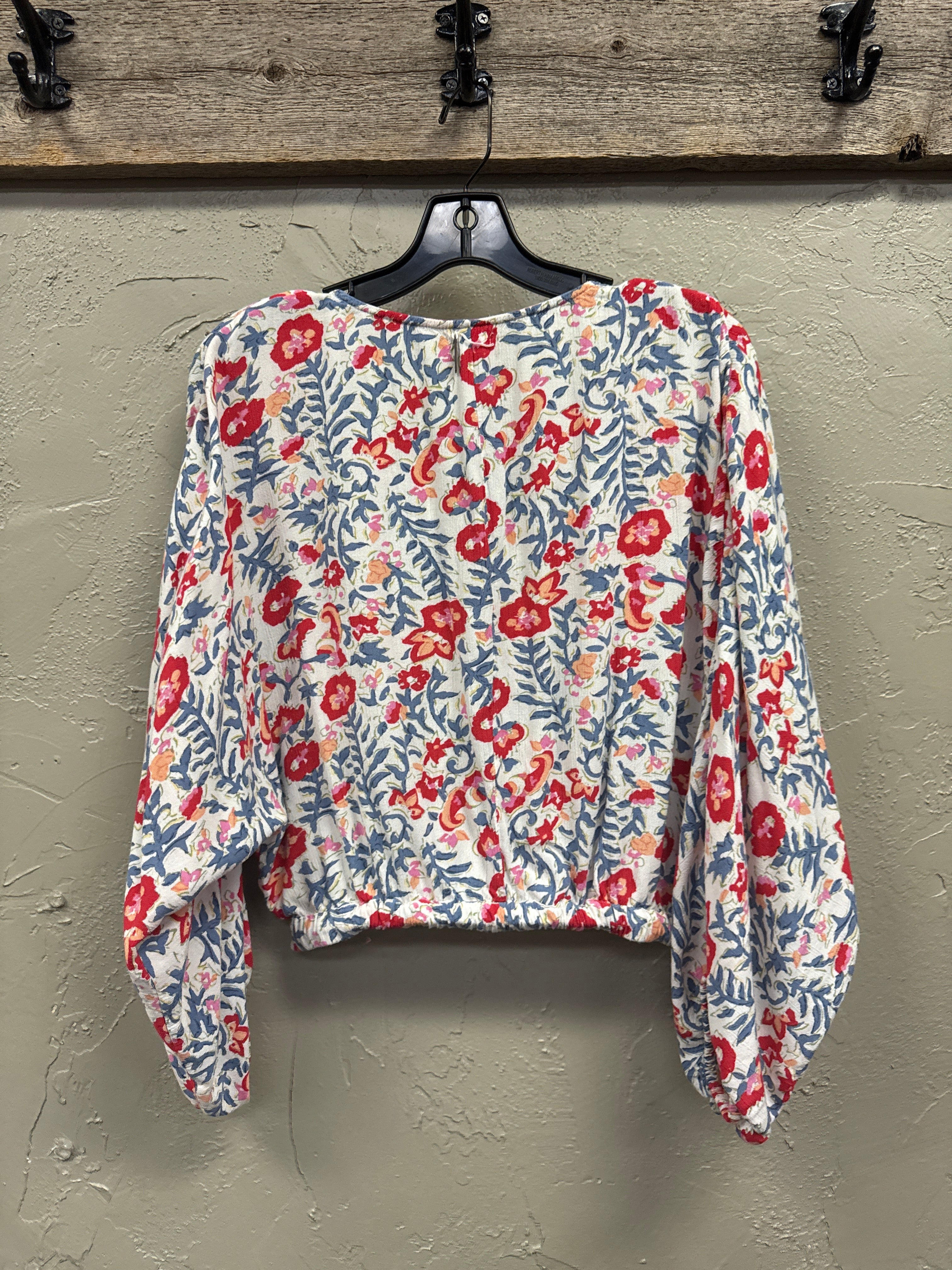 BILLA BONG FAUX WRAP CROP