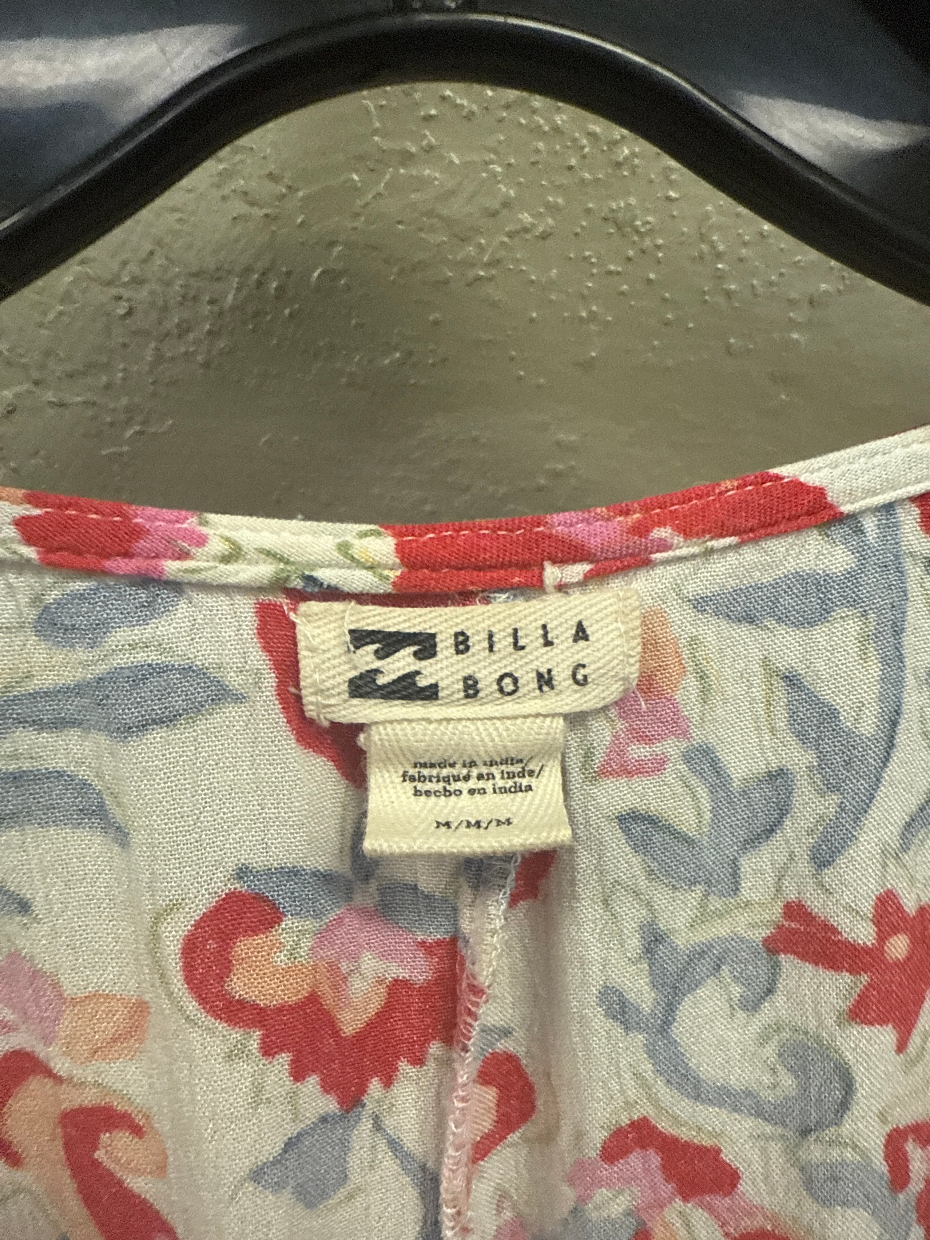 BILLA BONG FAUX WRAP CROP