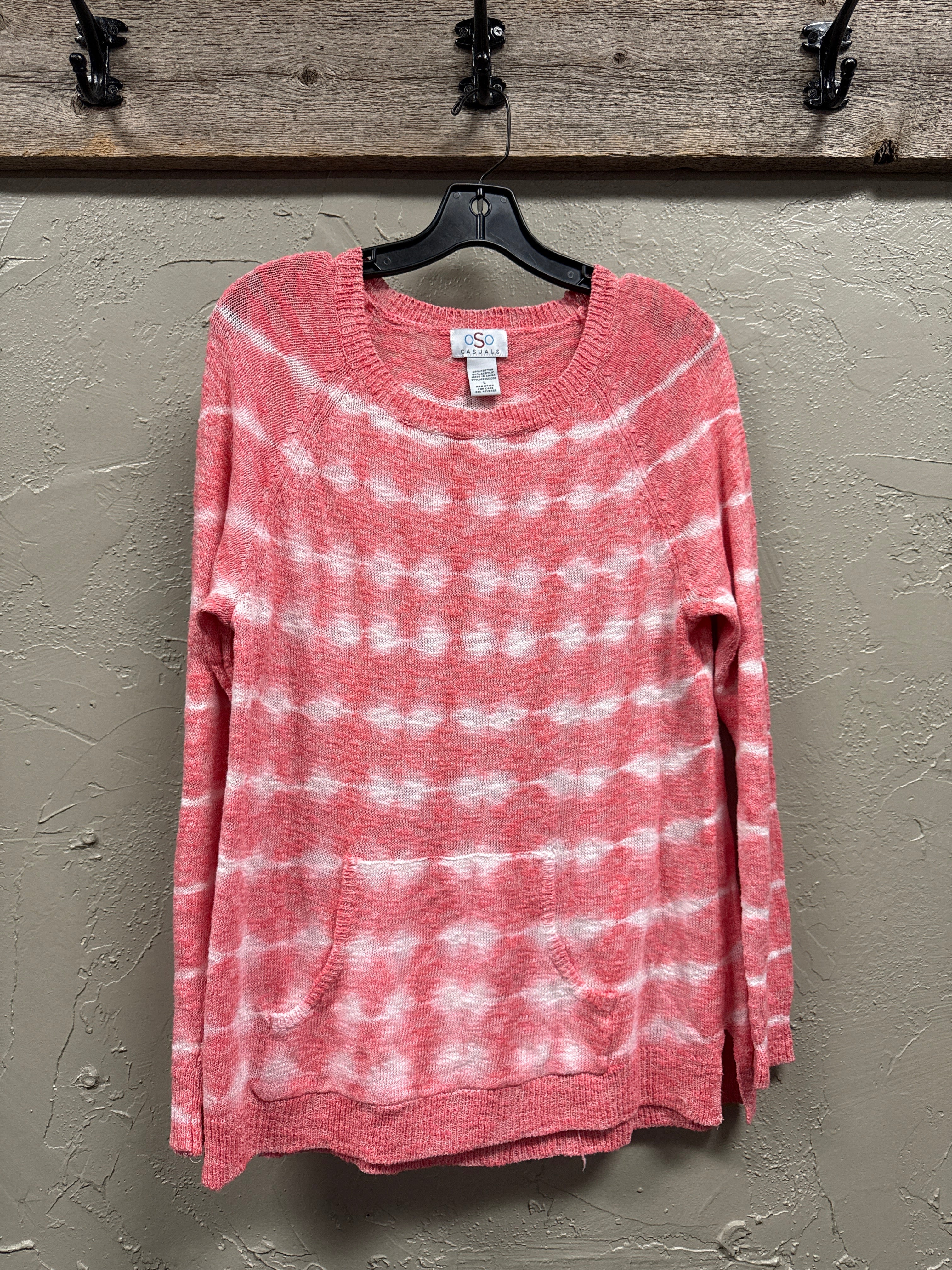 NWOT oSo Tie-Dye Sweater