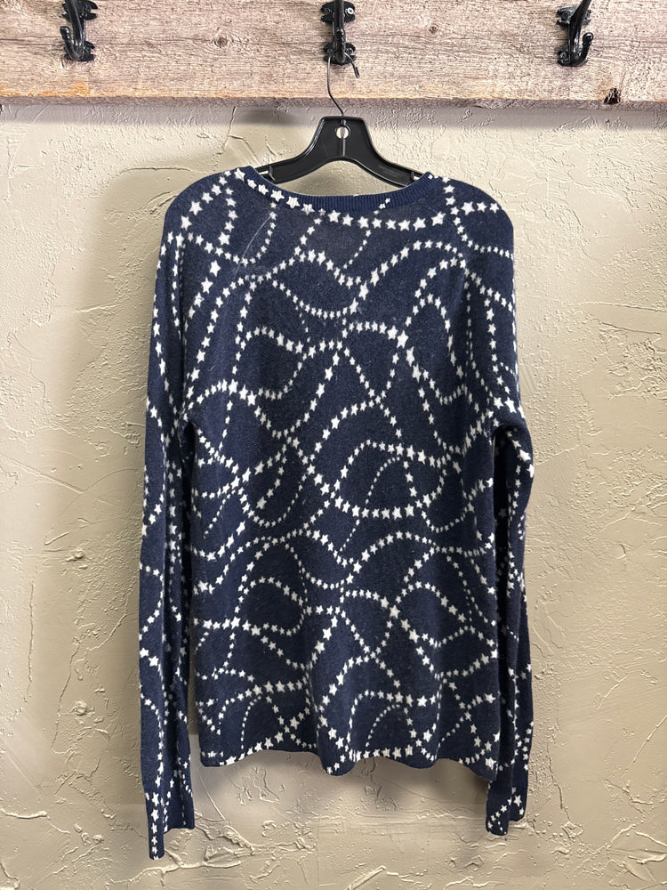 EQUIPMENT CASHMERE STAR SWEATER (org$298)