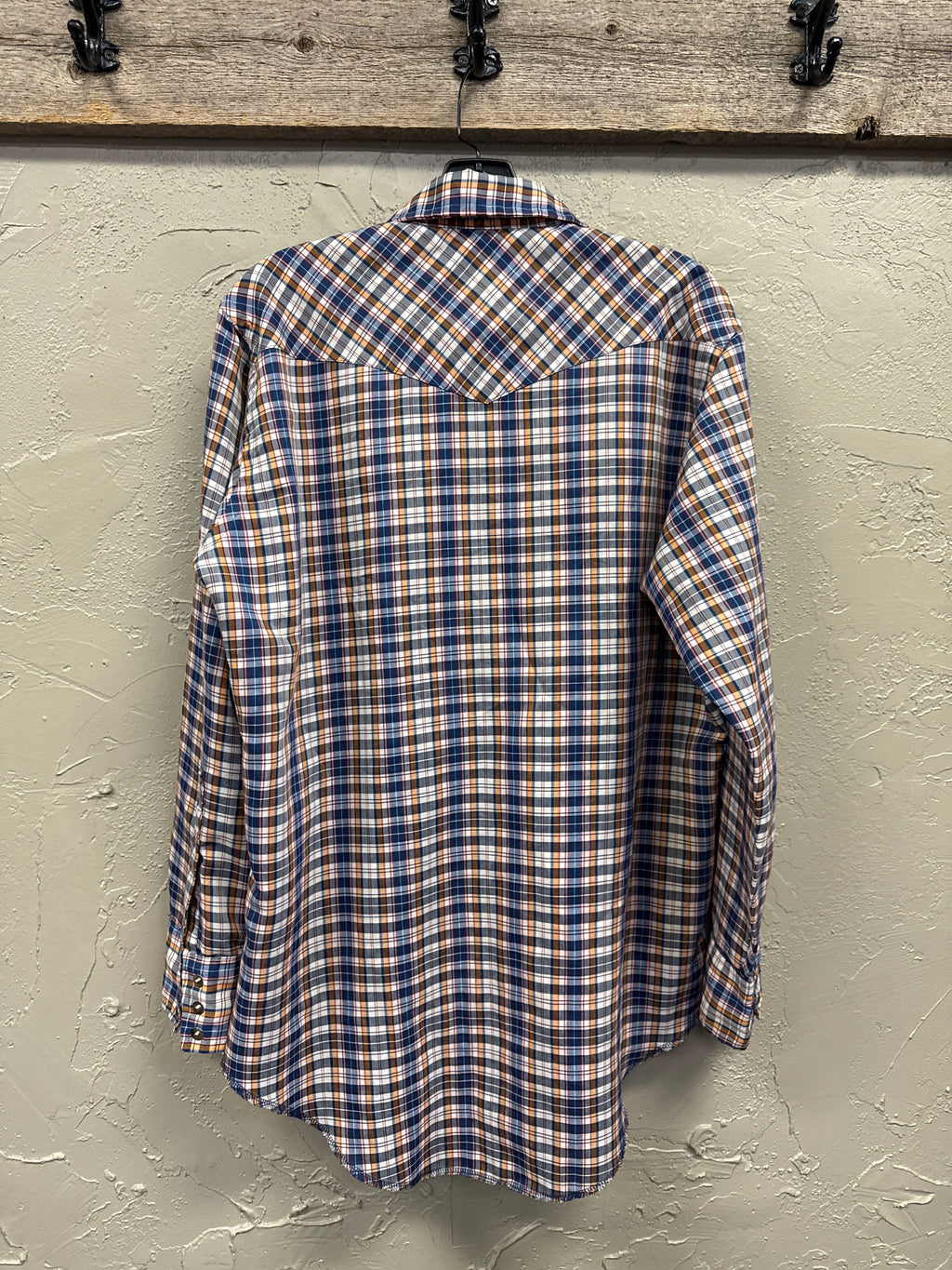 VTG WRANGLER LONG SLEEVE PEARL SNAP