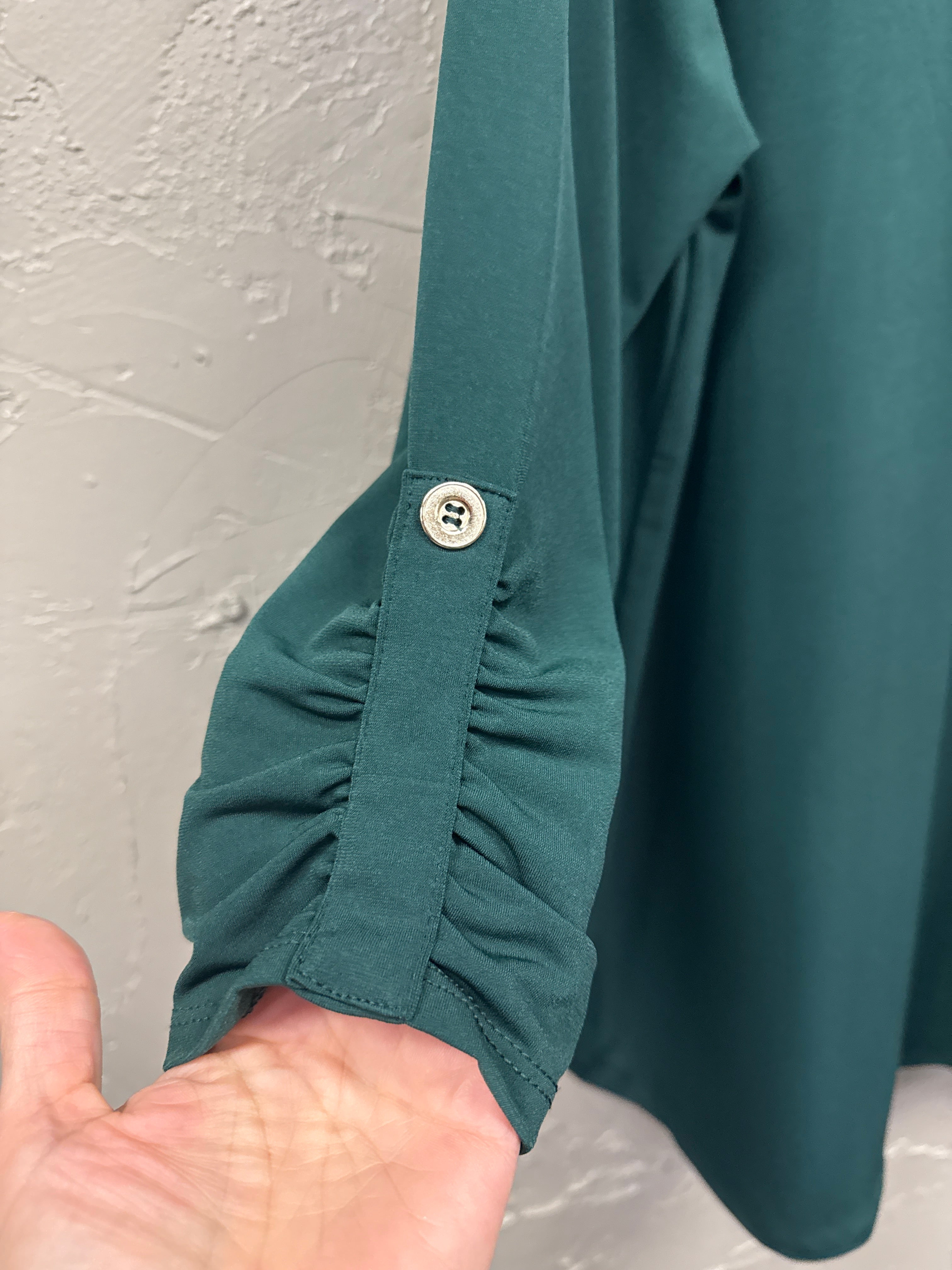 ZENANA 1/2 ZIP TOP