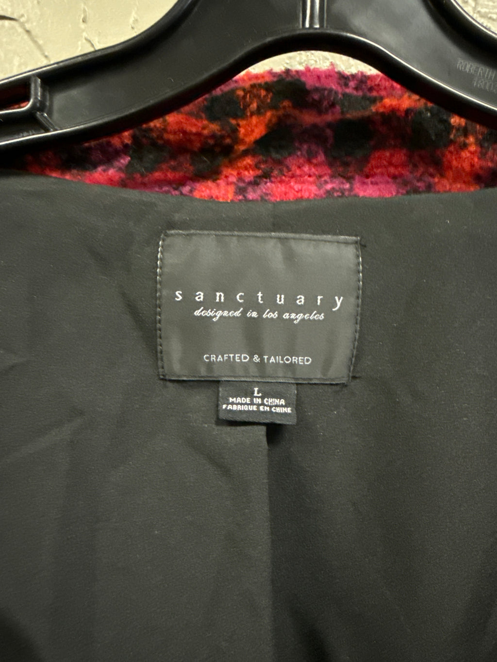 SANCTUARY PLAID JACKET (org$129)