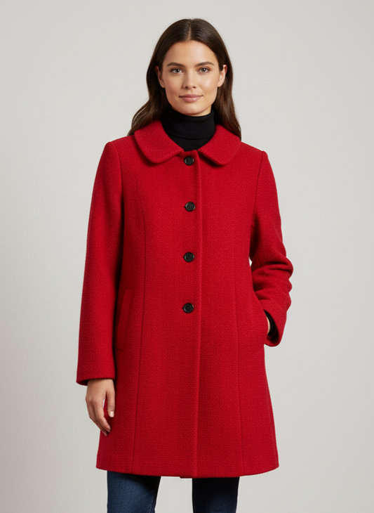 TALBOTS WOOL BLEND CAR COAT (org$225)