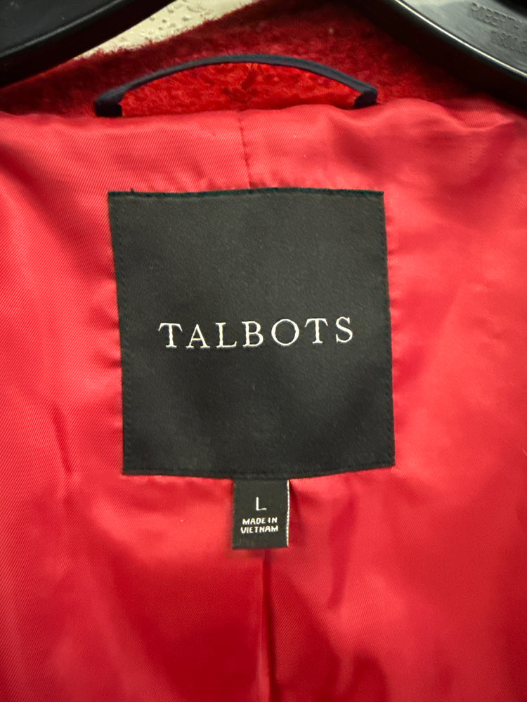 TALBOTS WOOL BLEND CAR COAT (org$225)