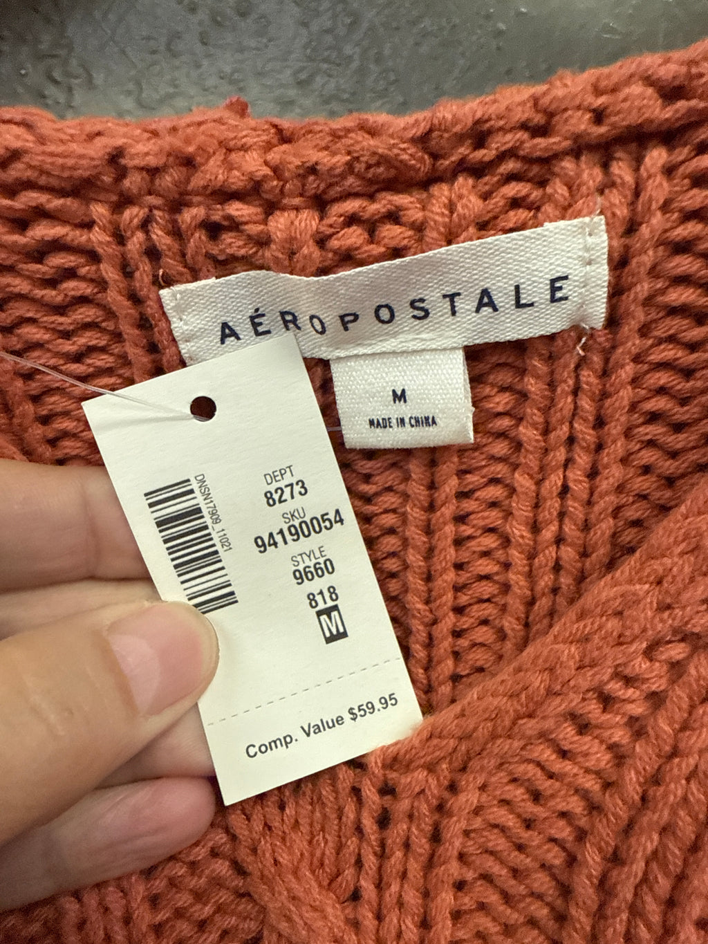 NWT AEROPOSTALE CROP SWEATER (org$60)