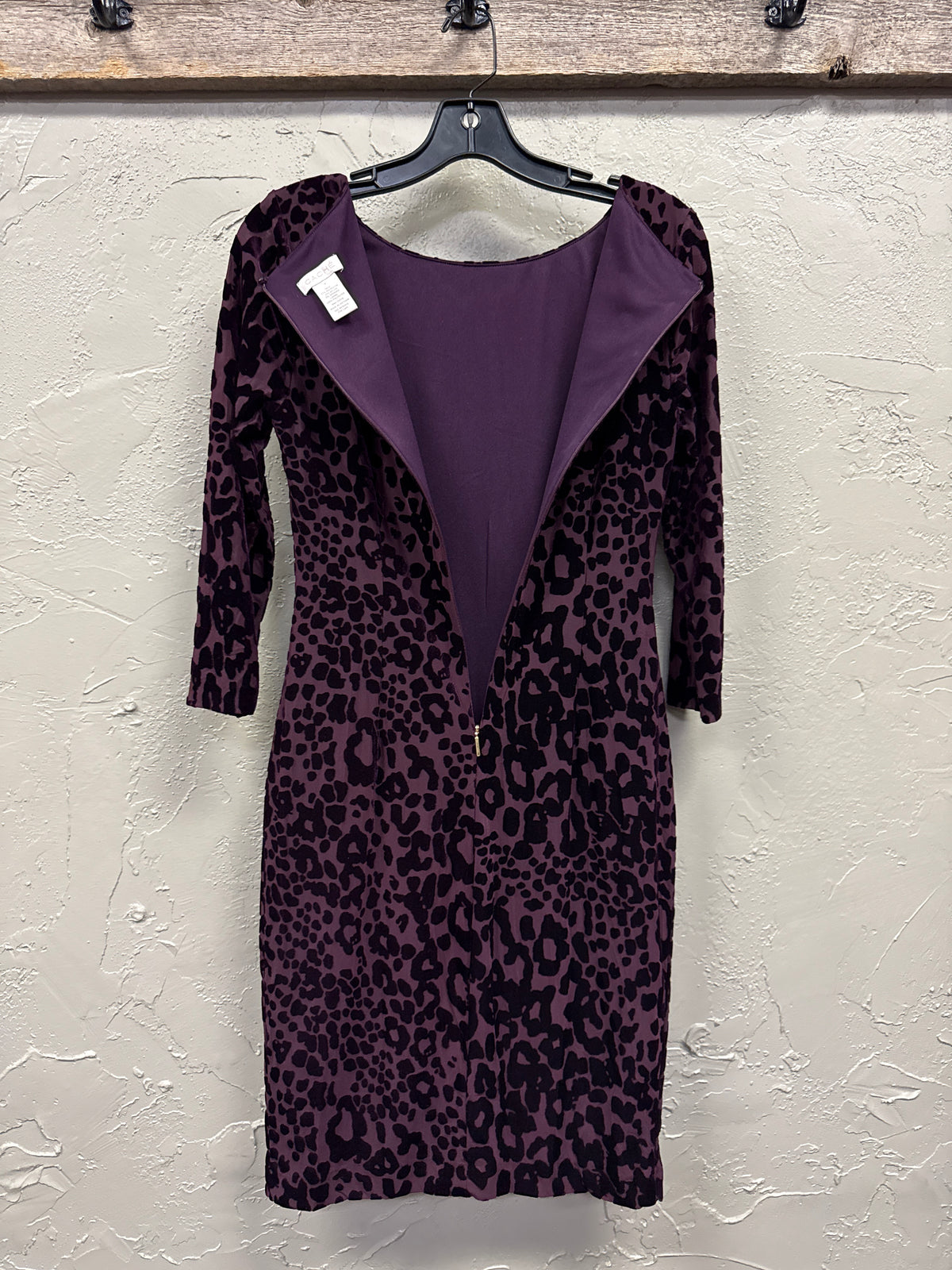 Cache Burnout Velvet Dress (org$168)