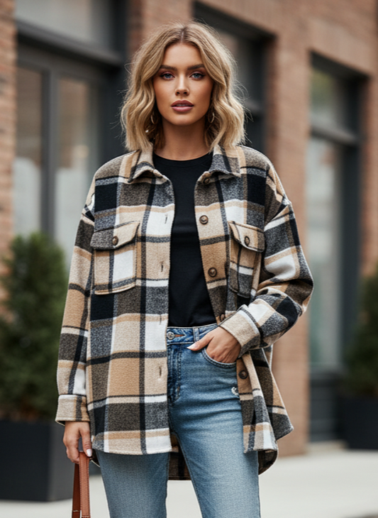 NLEYOOK FLANNEL SHACKET