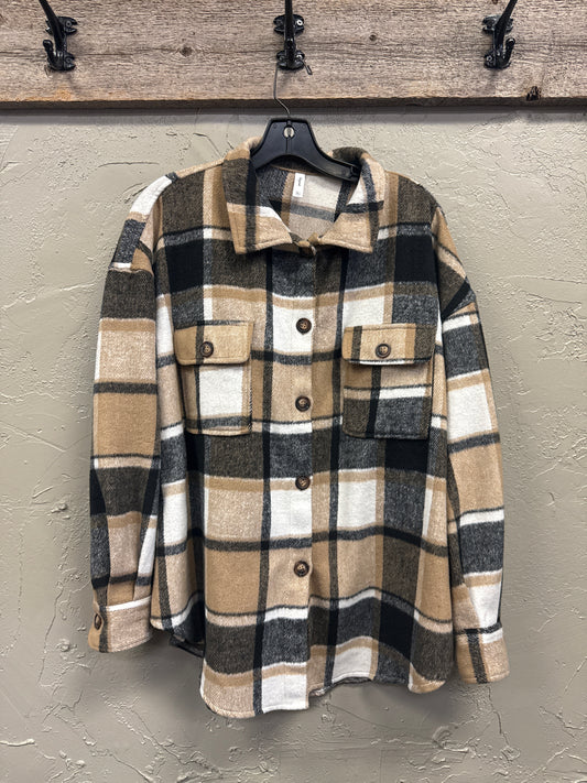 NLEYOOK FLANNEL SHACKET