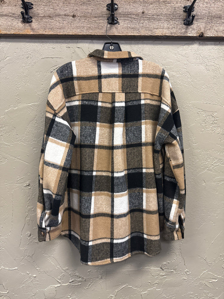 NLEYOOK FLANNEL SHACKET
