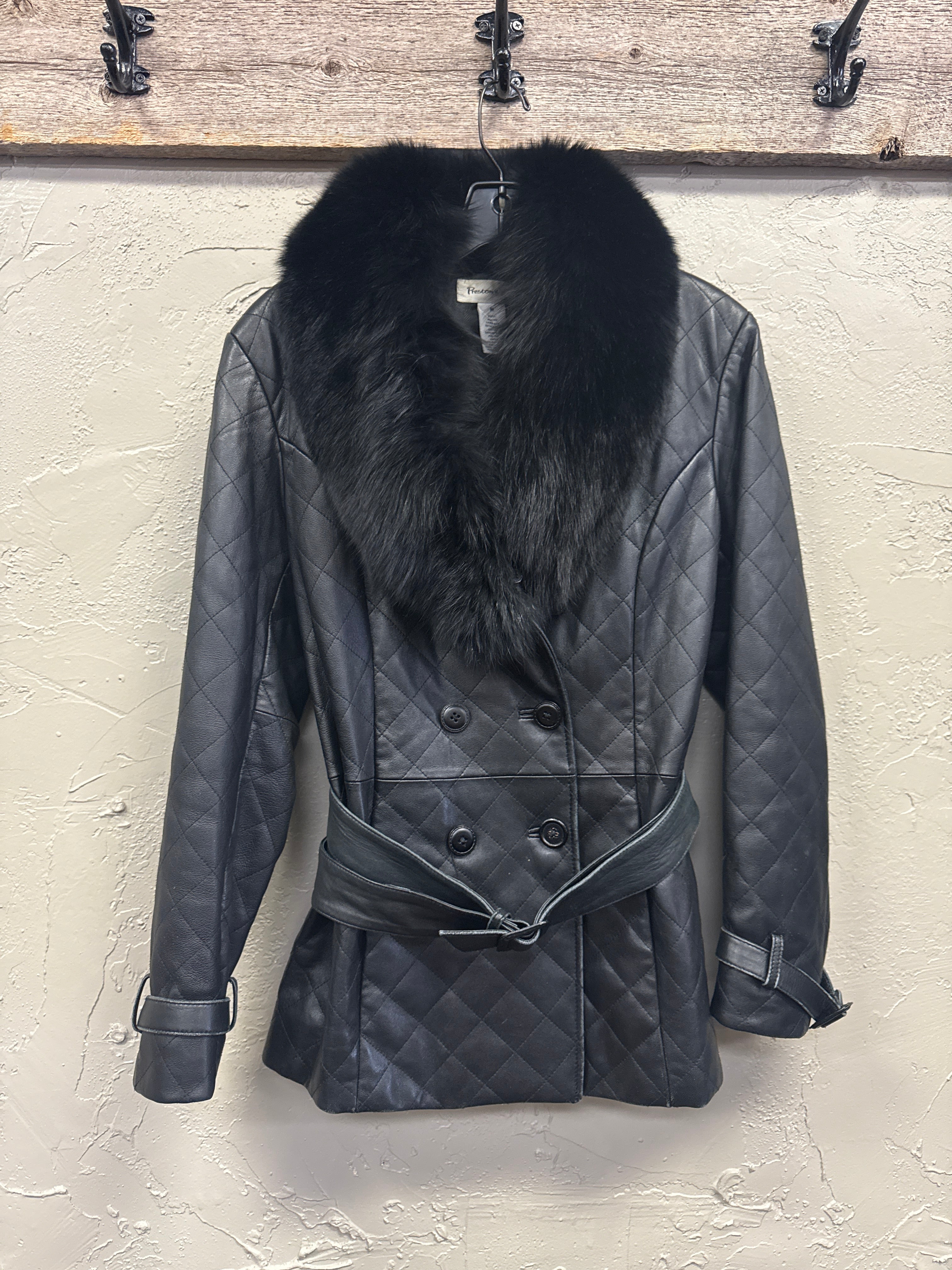 VTG PRESTON OF YORK LEATHER JACKET