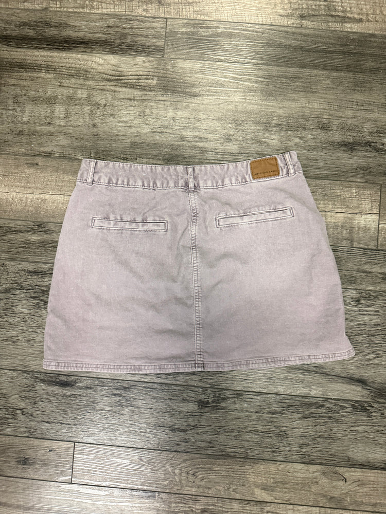 AMERICAN EAGLE CORD MINI SKIRT