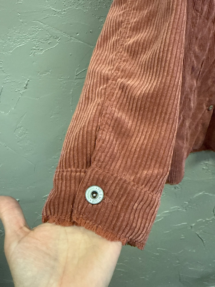 LOVE TREE CORDUROY SHACKET