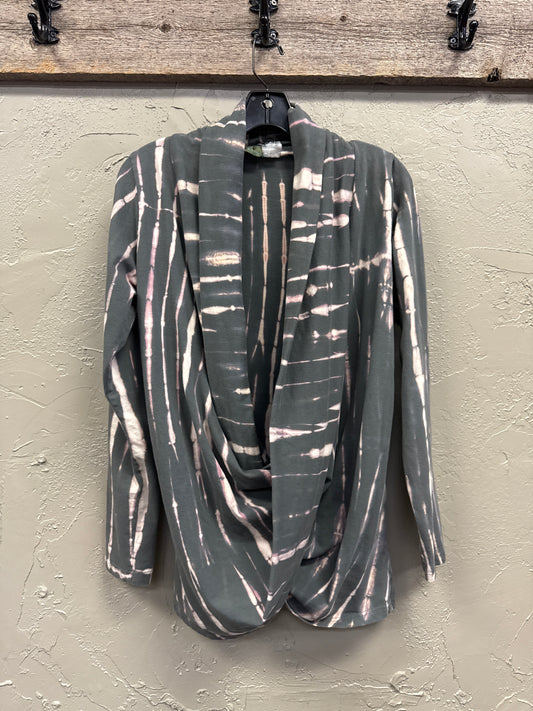 LAKHAY TIE DYED WRAP TOP