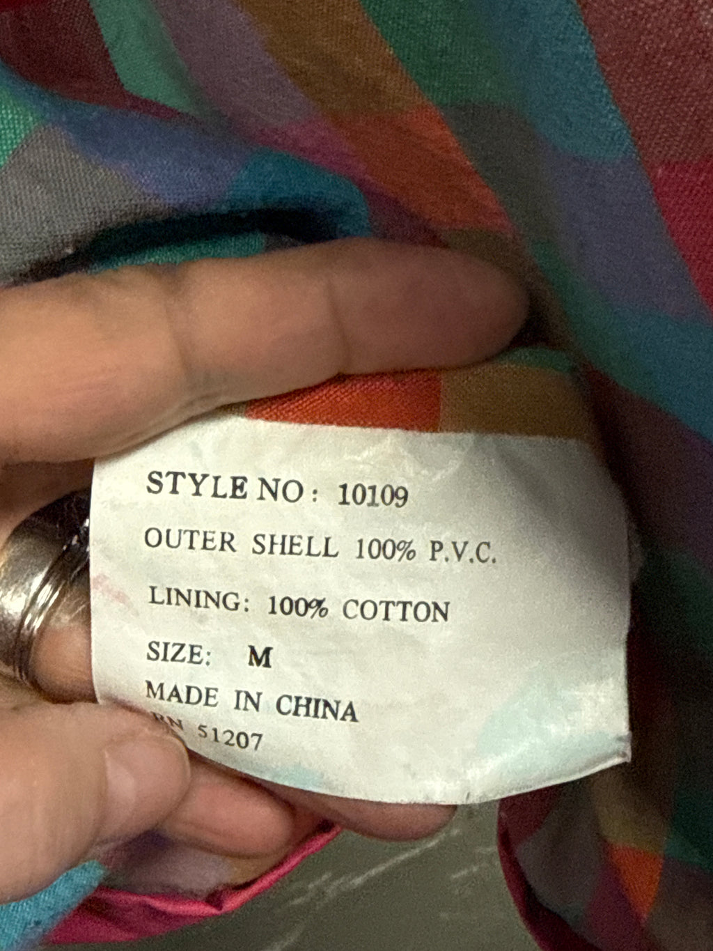 VTG MISTY HARBOR RAIN COAT